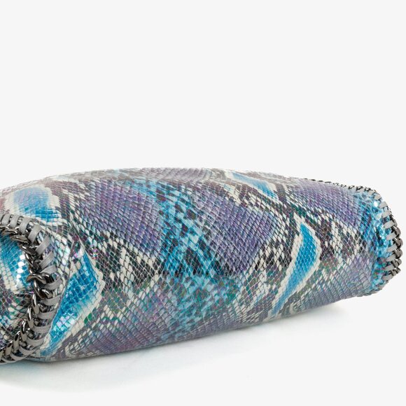 Stella McCartney Vegan Eco Python Oleographic Falabela Chain Tote - Picture 5 of 12